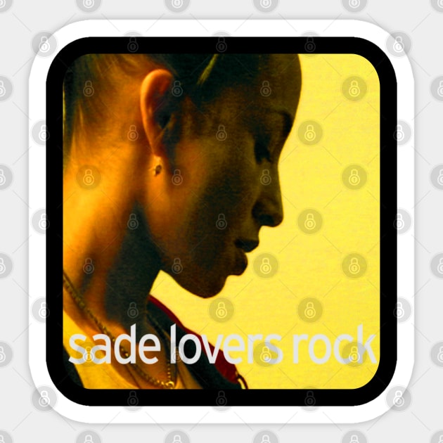 90s Sade Loves Rock Sticker by Black Wanted